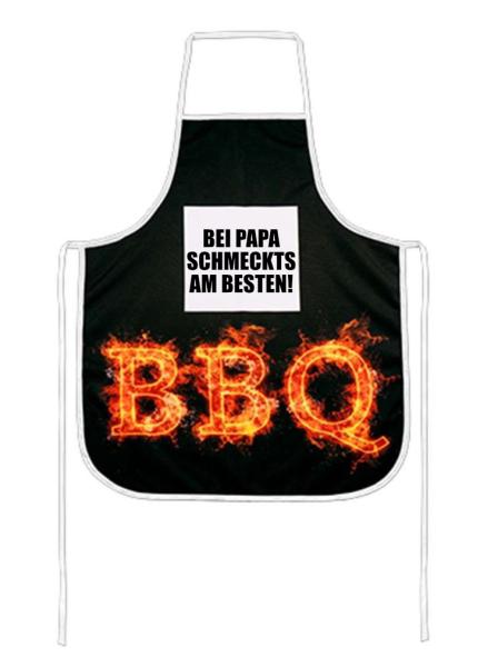 Grillschürze "bei Papa schmeckts am Besten"